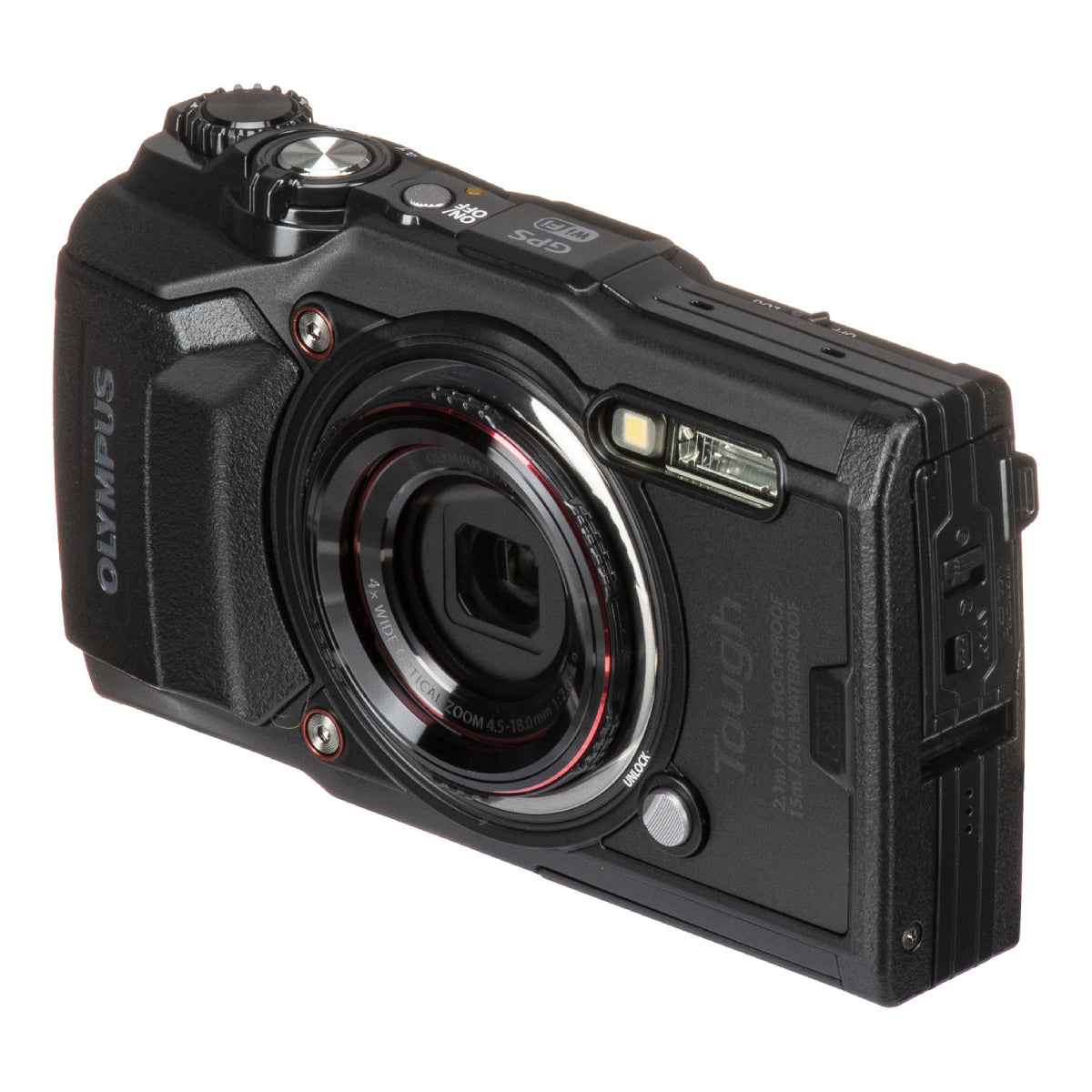 Olympus Tough TG-6 12.0 Megapixel Digital Camera - Black - Curacao