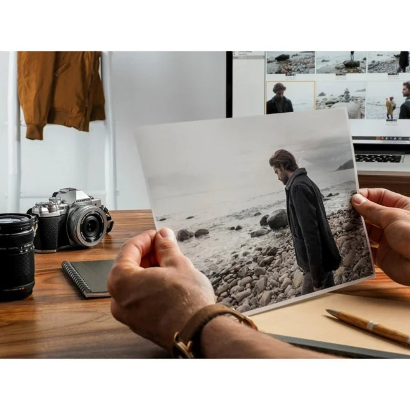 Olympus OM-D E-M10 Mark III Mirrorless 16.1 Megapixel Digital Camera with 14-42mm Lens - Silver - Curacao