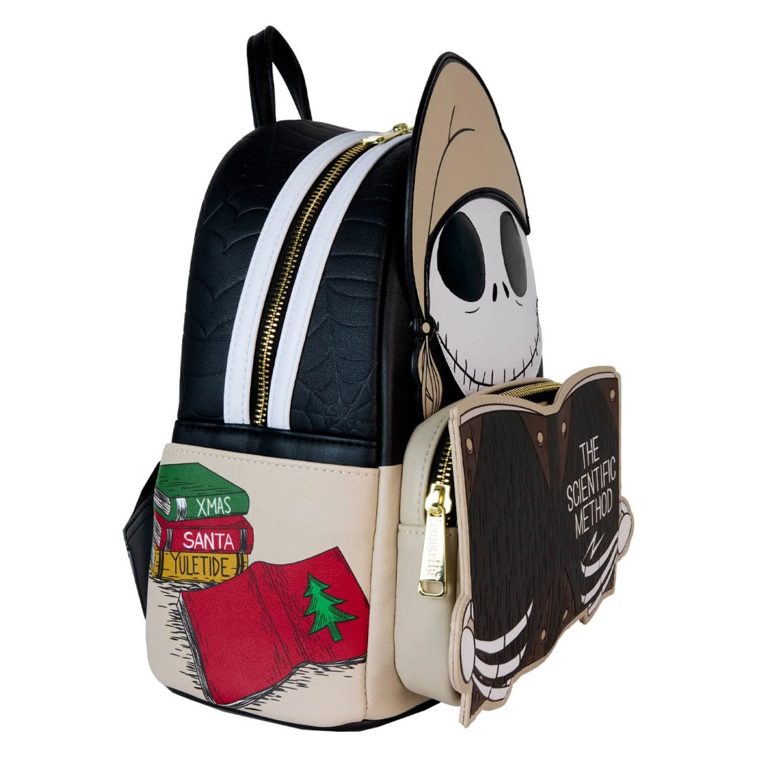 Loungefly Disney Nightmare Before Christmas Bedtime Jack with Scientific Method Backpack