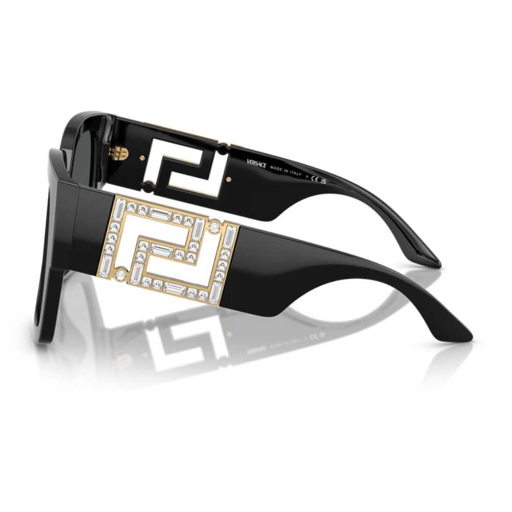 Versace VE4402595478 Women's Square Solid Color Sunglasses