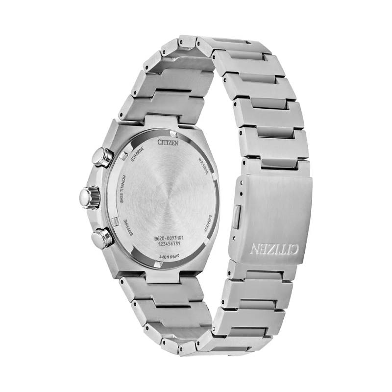 Citizen Eco-Drive Zenshin Chrono Men's 42.5mm Super Titanium