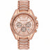 Michael Kors Whitney Women's 44mm Chronograph Bracelet Watch - Rose Gold - Curacao