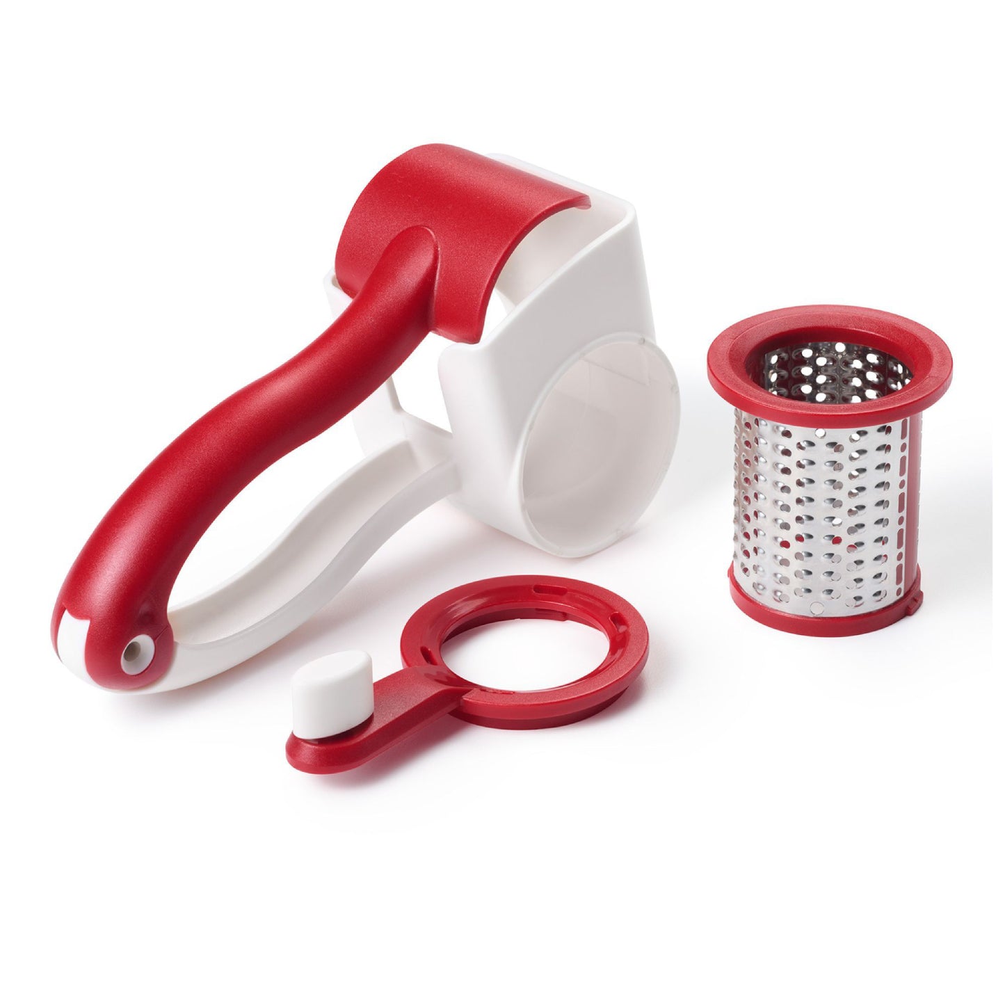 Starfrit Rotary Cheese Grater - Red/White