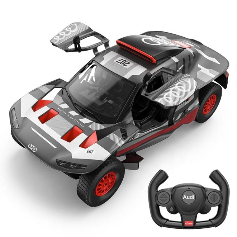 Rastar 1:14 Scale Audi Rs Q E-Tron E2 Remote Control Car - Black/Red
