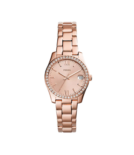 Fossil Scarlette Mini Women's 32mm Bracelet Watch - Rose Gold