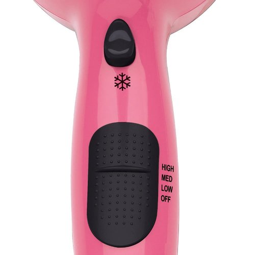 Revlon 1875 Watt Frizz Control Ionic Hair Styler Dryer - Pink/Black