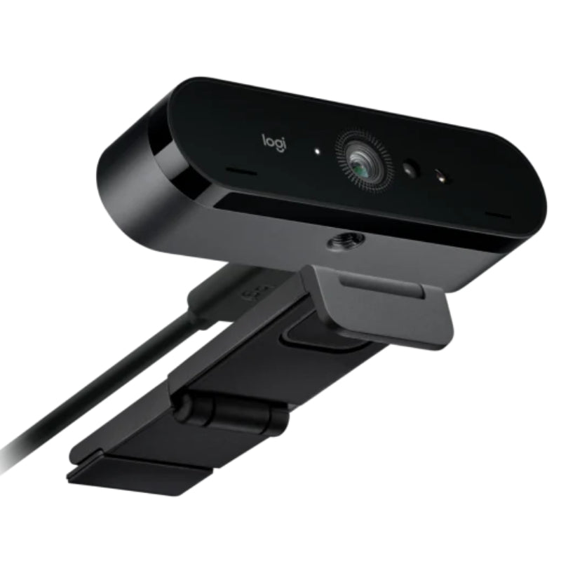 Logitech 960/001390 4k Pro Webcam with Noise-cancelling Mics - Black