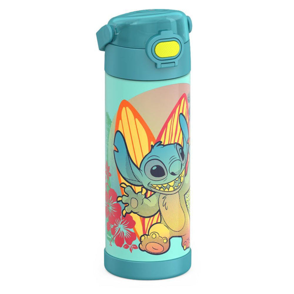 Thermos Funtainer Disney Stitch 16 oz Water Bottle with Straw - Multicolor