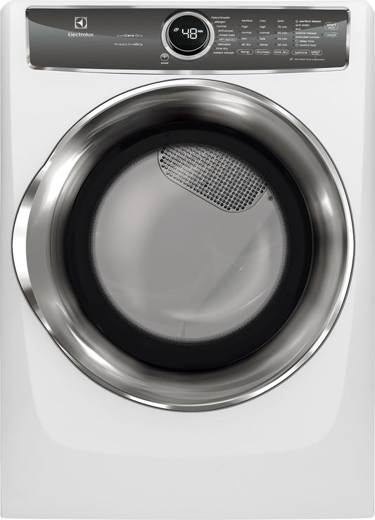 Electrolux 8 Cf White Fl Gas Dryer