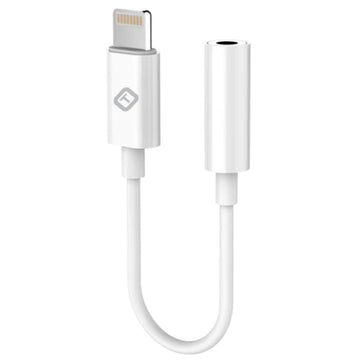 TekYa Lightning to 3.5mm Aux Adapter - White
