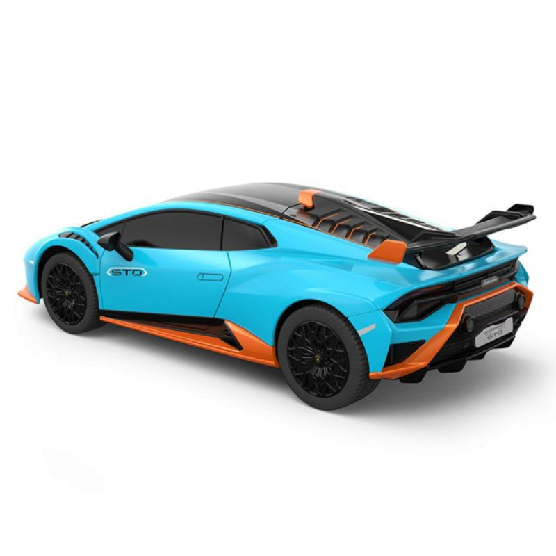 Rastar 1:24 Scale Lamborghini Huracan Remote Control Toy Car - Blue/Black