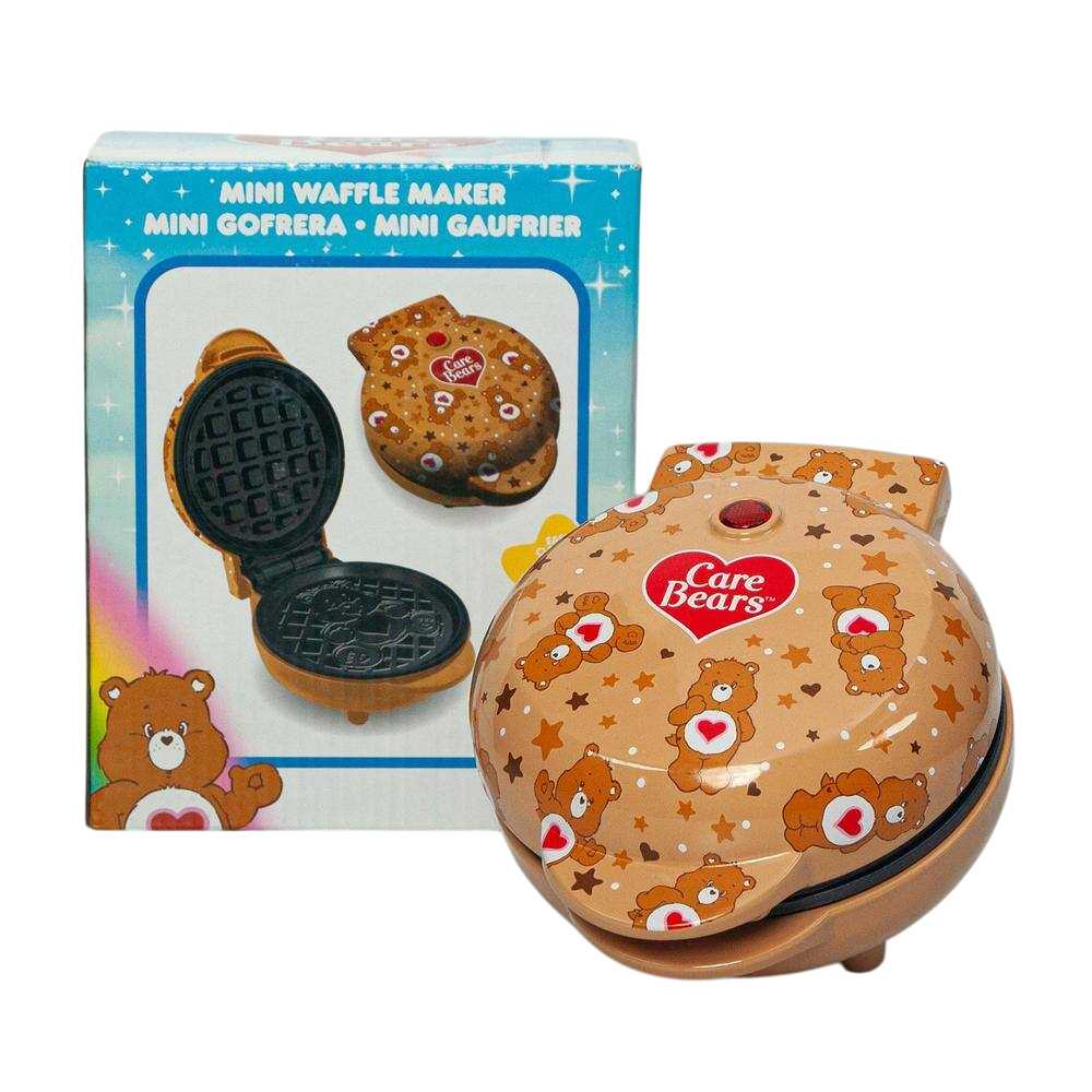 Uncanny Brands WM3/CBE/TH1 Care Bears Tenderheart Mini Waffle Maker - Brown