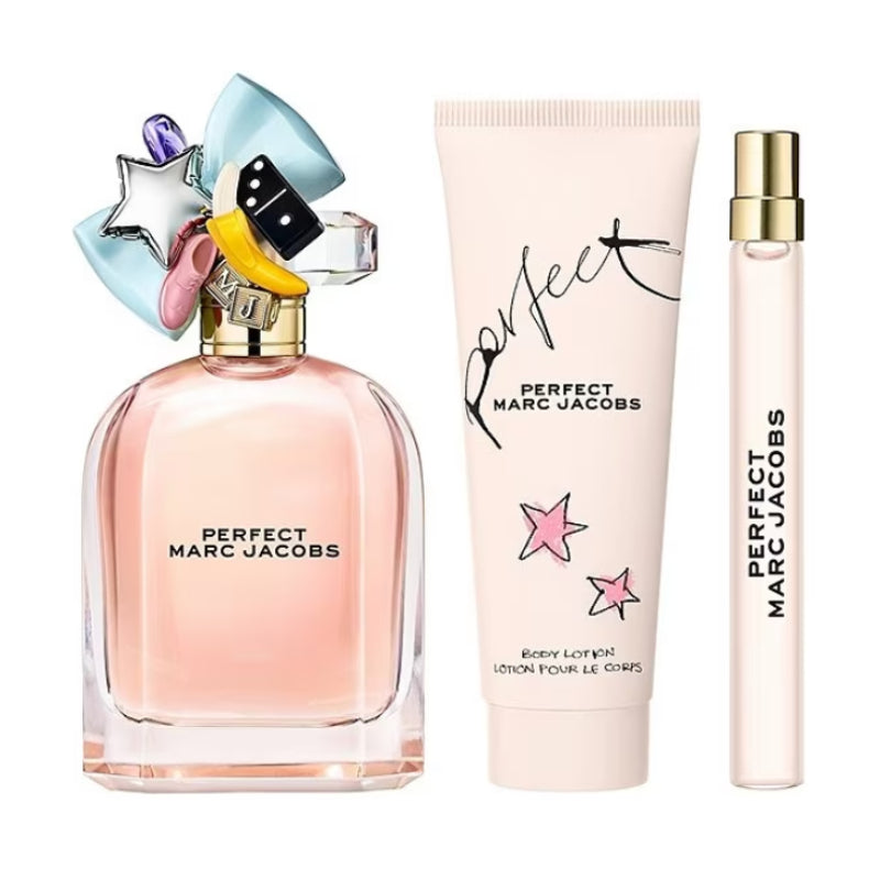 Estuche de regalo de 3 piezas de Eau de Parfum para mujer Marc Jacobs Perfect