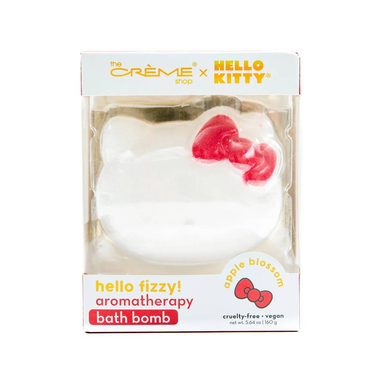 The Creme Shop Hello Kitty Aromatherapy Fizz Apple Blossom Bath Bomb