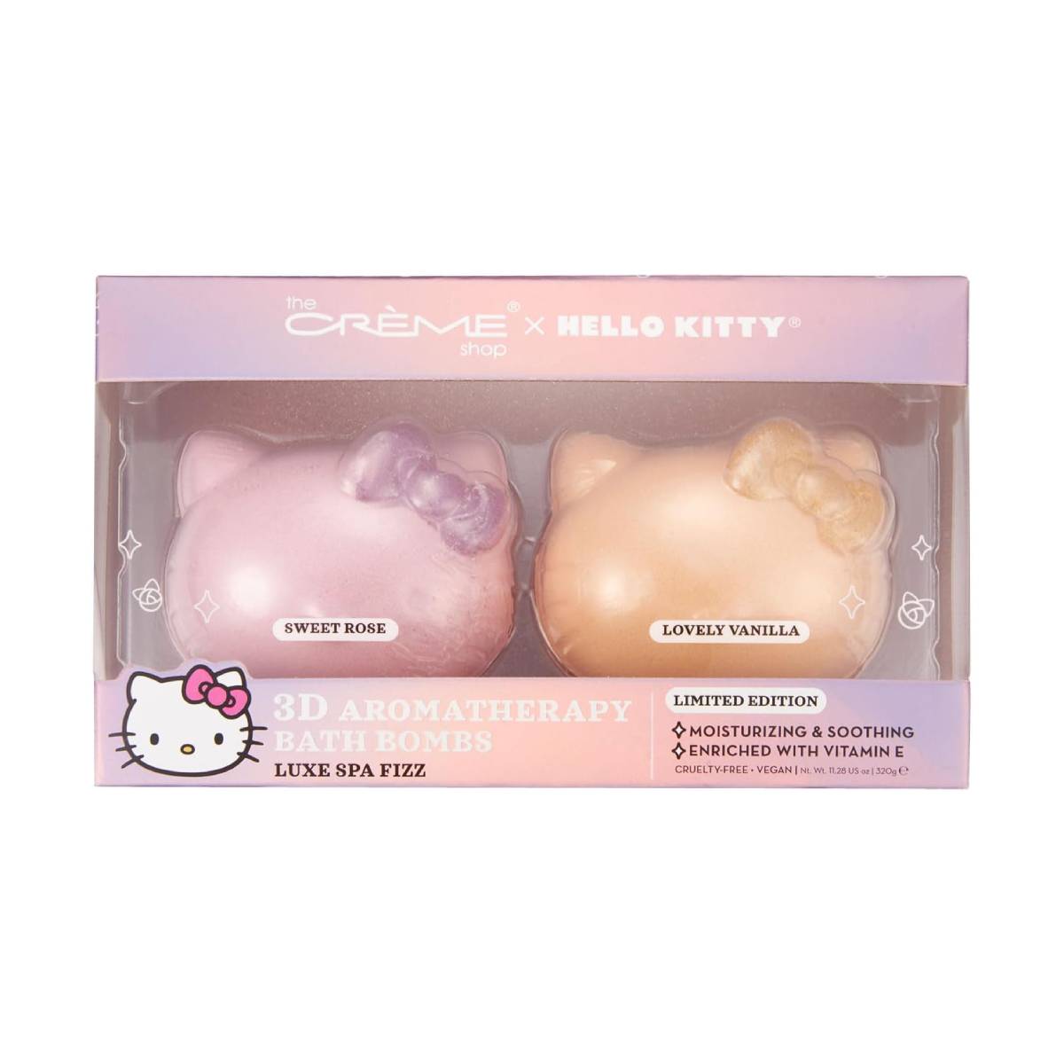 The Creme Shop Hello Kitty 3D Aromatherapy Bath Bombs (2 Pieces)