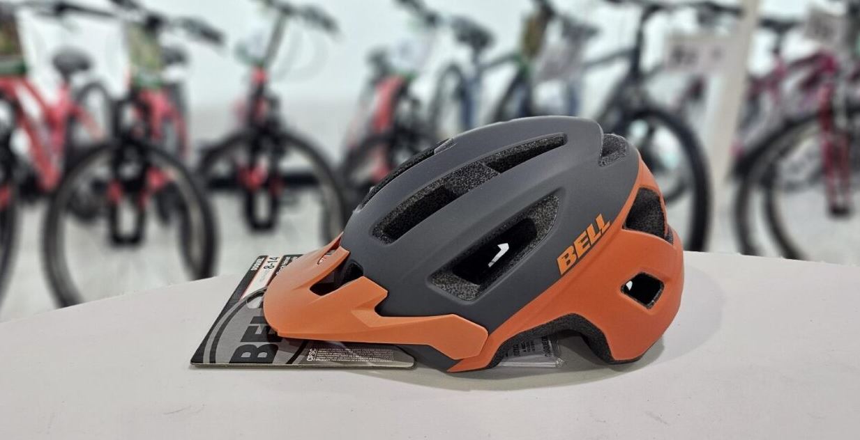 Casco de bicicleta para niños Bell Soquel Cycling - Gris/Naranja