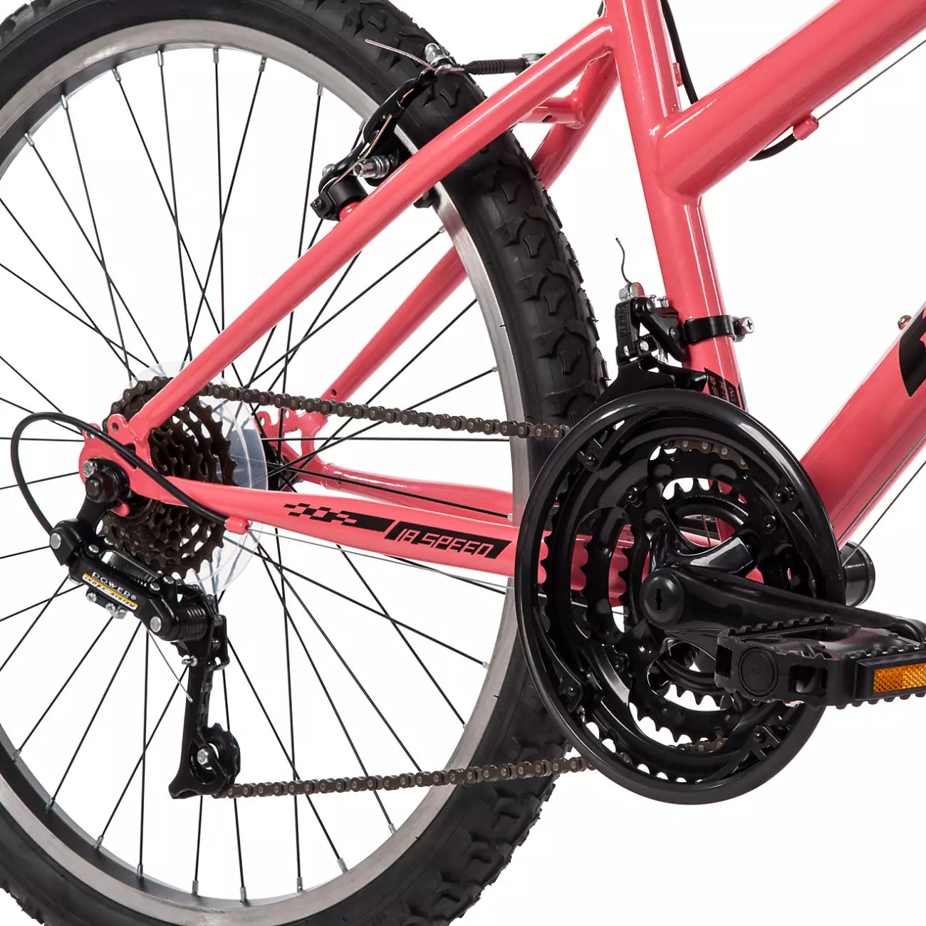 Bicicleta de montaña para mujer Huffy Incline de 24" - Rosa coral