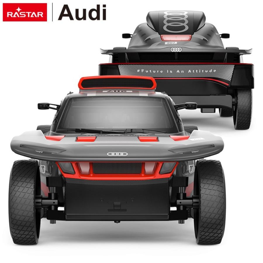 Coche de juguete a control remoto Audi RS Q e-tron Rastar RC 1:14 - Gris