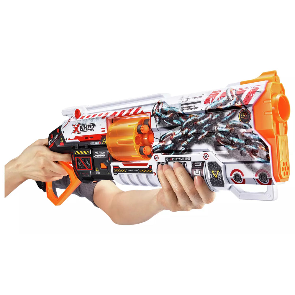 X-Shot Skins Lock Blaster with 16 Darts