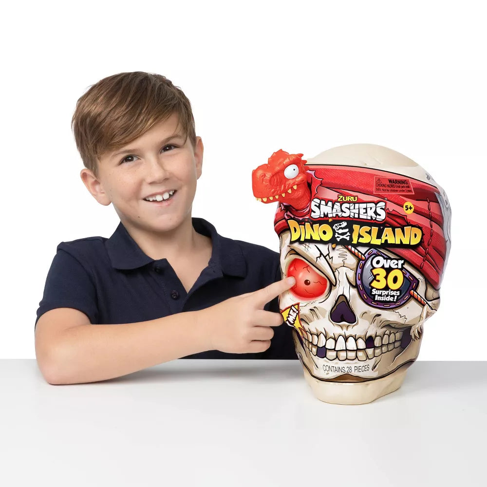 Smashers Dino Island Giant Skull, Multicolor