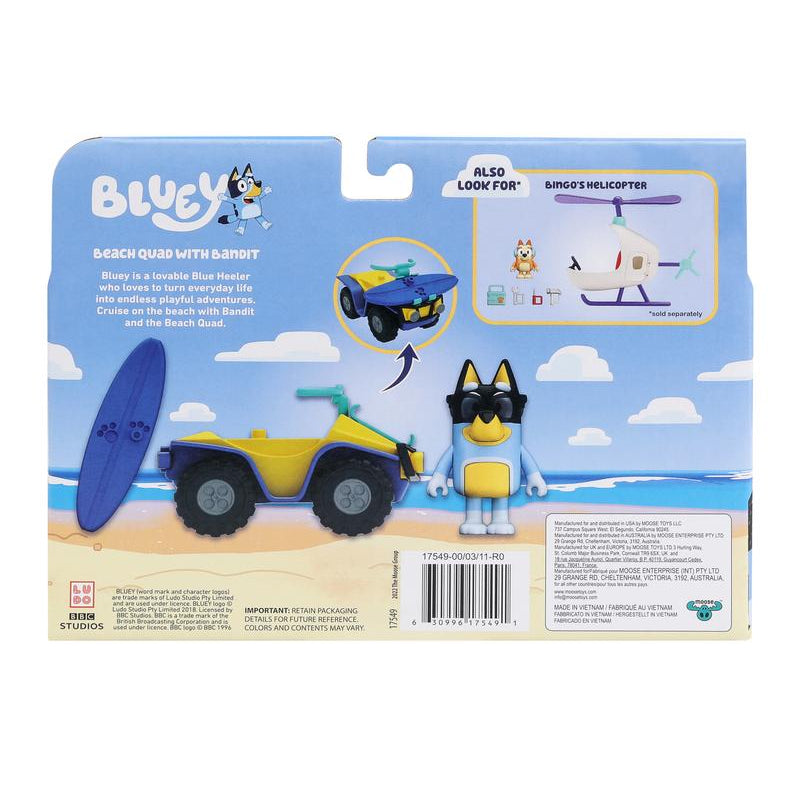 Surtido de vehículos y figuras de la serie 9 de Bluey