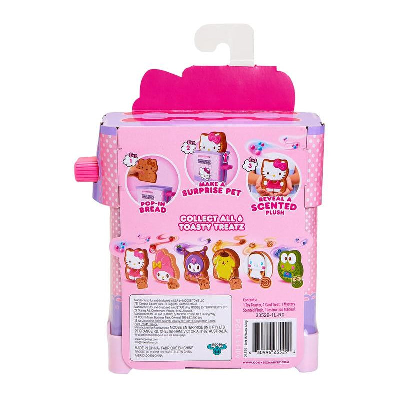 Peluche perfumado Toasty Treatz de Hello Kitty y sus amigos de Cookeez Makery (surtido)