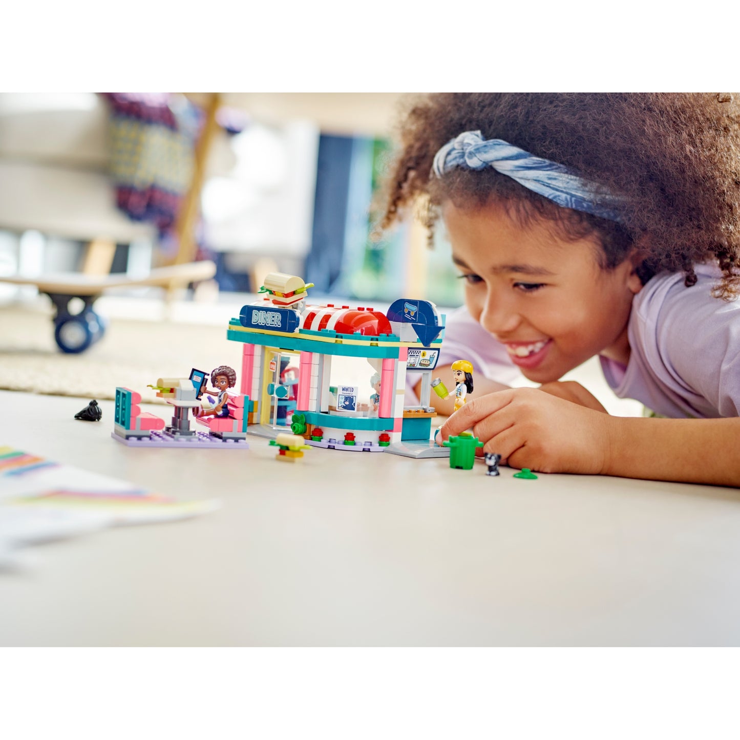 LEGO Friends Heartlake Downtown Diner Building Toy Set (346-Pieces)