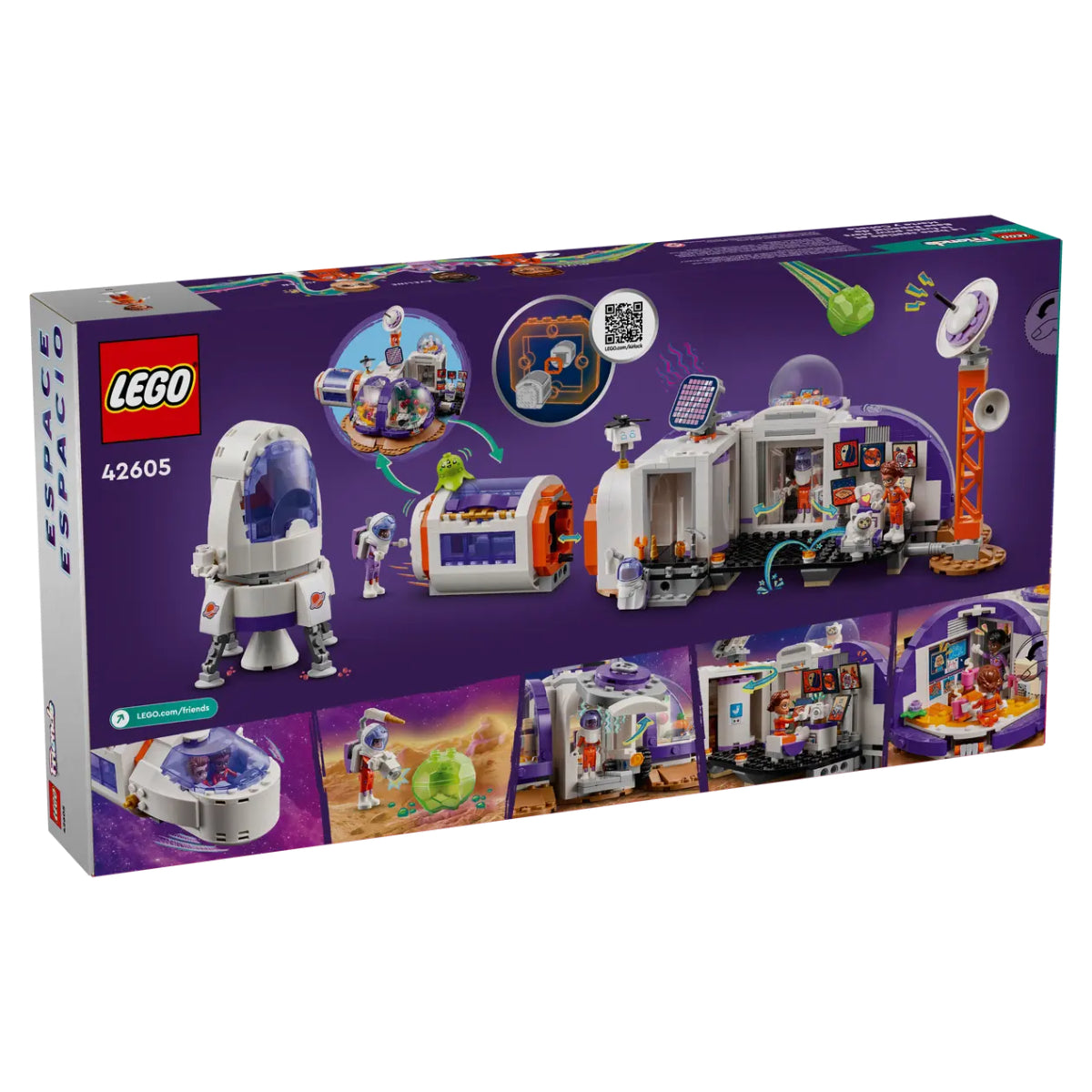 LEGO Friends - Base espacial y cohete en Marte (981 piezas)