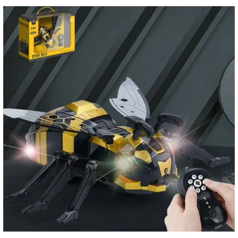 Ocean Toys Remote Controlled Spray Bees Toy - Black/Yellow