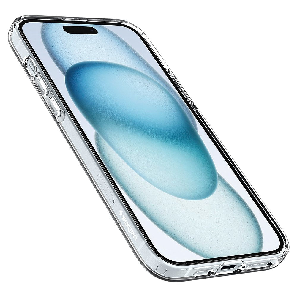 Spigen Crystal Flex Case for Apple iPhone 15 Plus - Crystal Clear