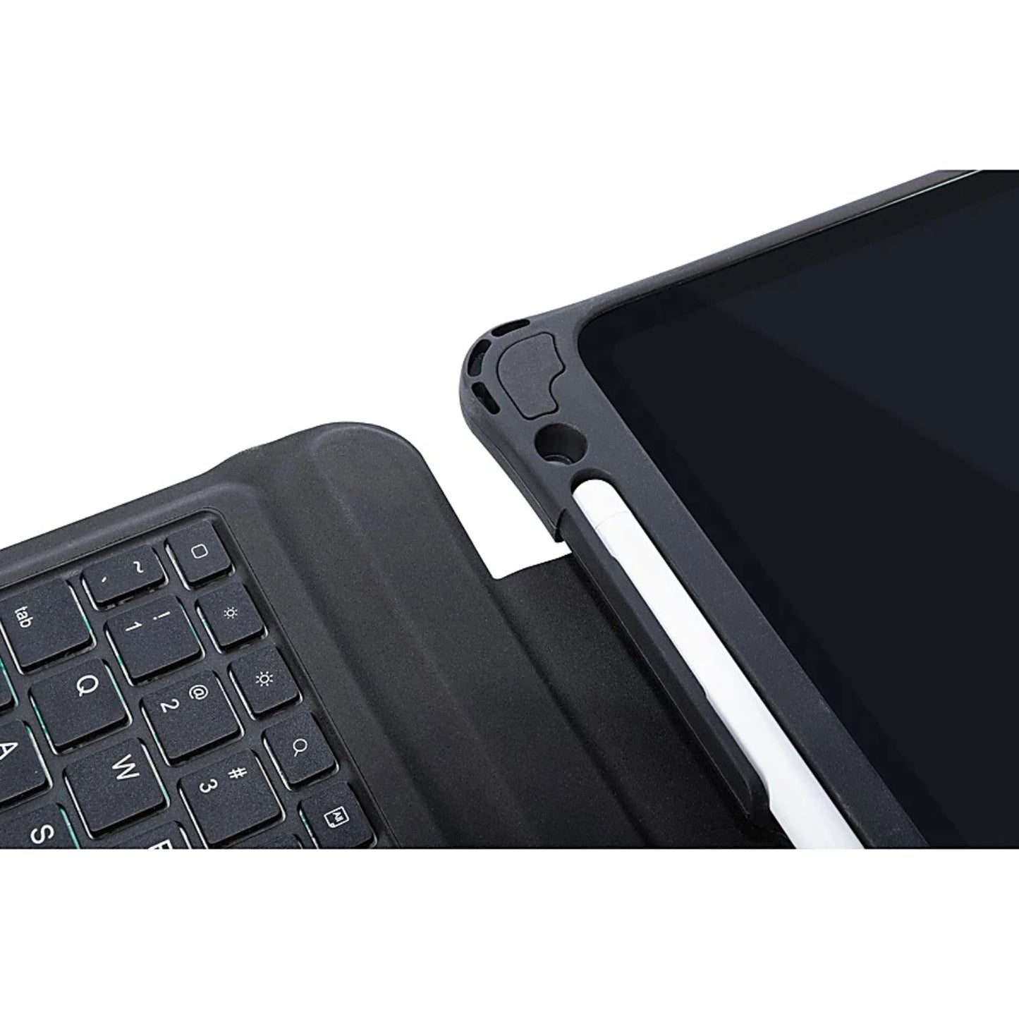 Funda con teclado extraíble y resistente 3 en 1 Tucano Tasto para iPad Air de 10,9" (4.ª generación) de 2020 y iPad Pro de 11" (2.ª generación) - Negro