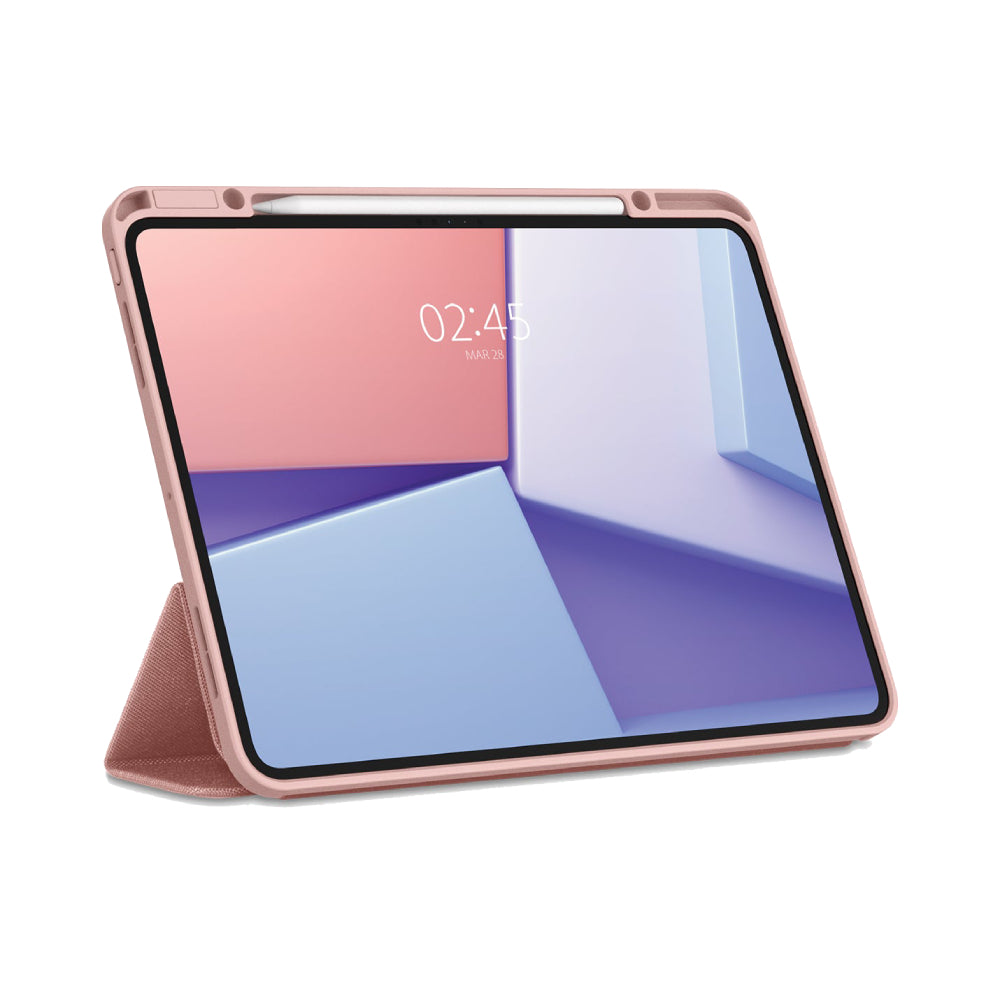 Funda Spigen Urban Fit para iPad Pro M4 de 13" de Apple - Oro rosa