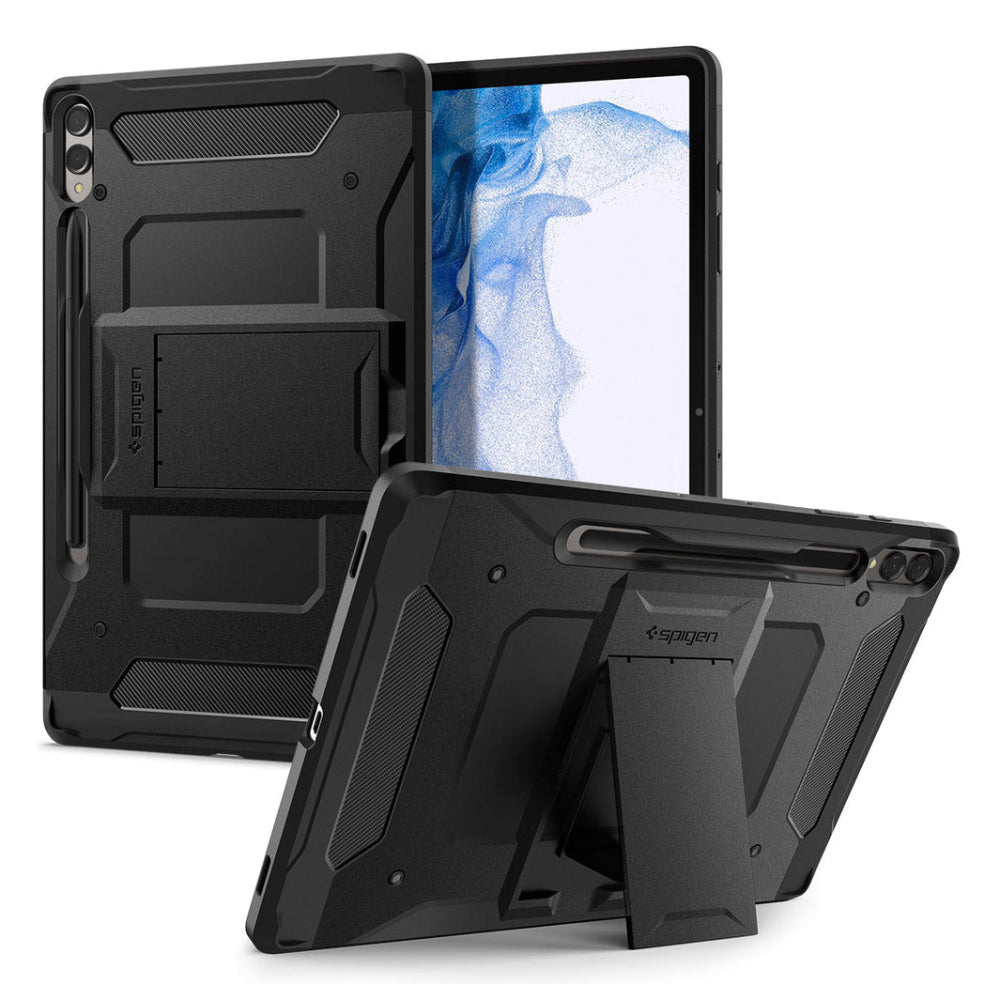 Funda Spigen Tough Armor Pro para Galaxy Tab S9 Plus - Negra