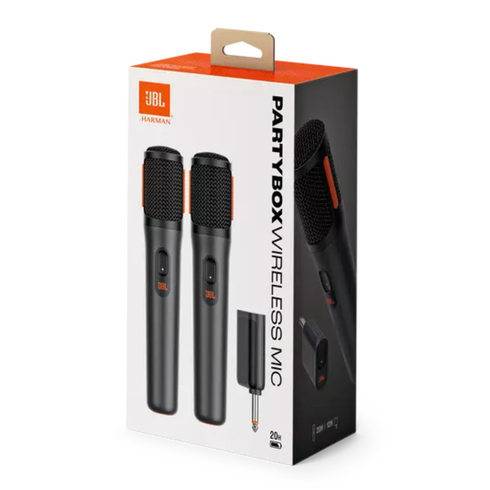 JBL PartyBox Wireless Microphones - Black