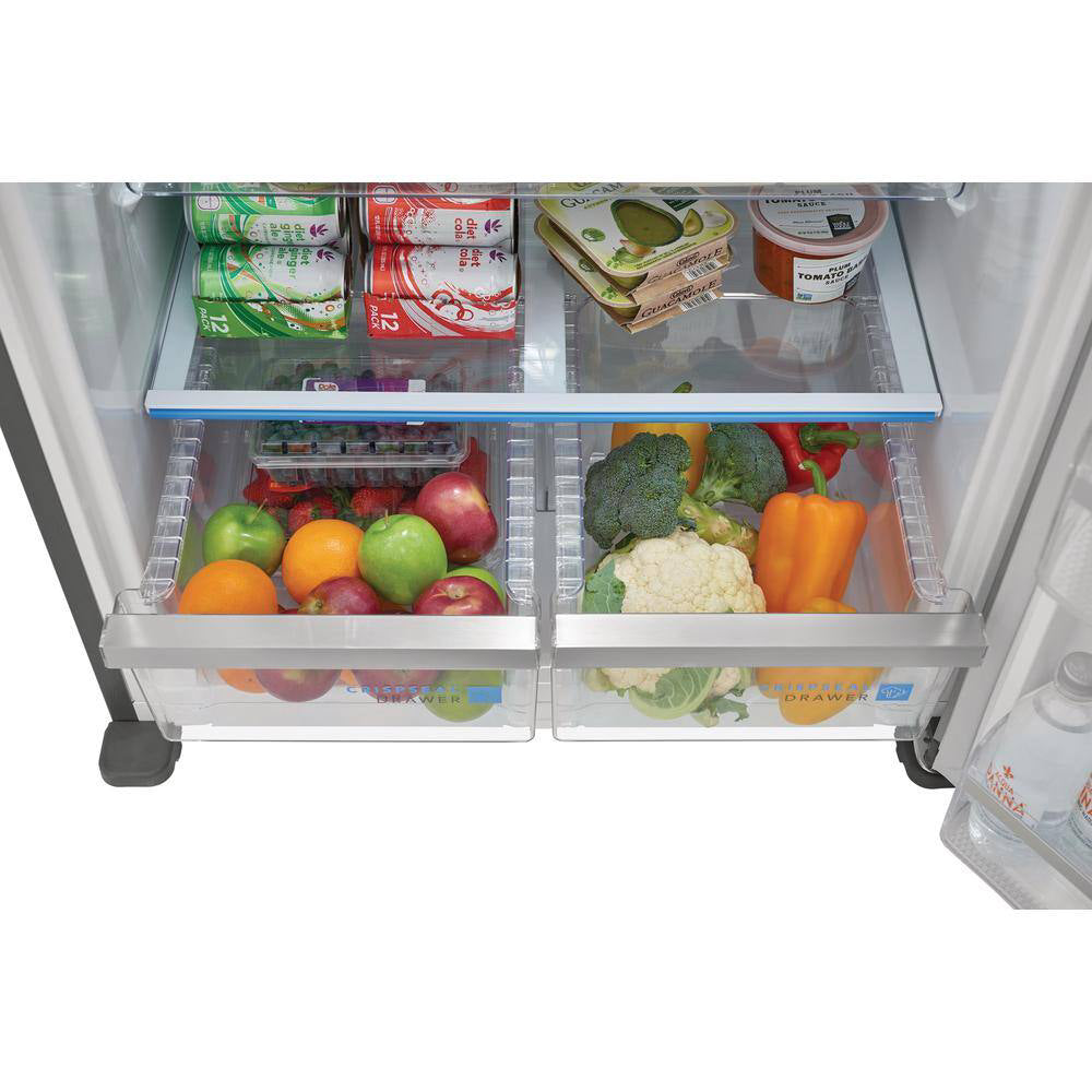 Frigidaire Gallery FGHT2055VF 20 cu. ft. Smudge-Proof Top Freezer Refrigerator - Stainless Steel