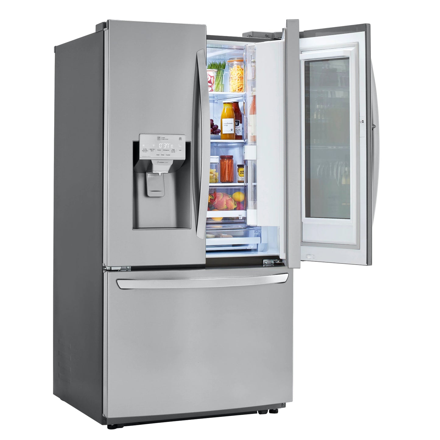 LG 26 CF SS InstaView Door-in-Door Refrigerator - Curacao
