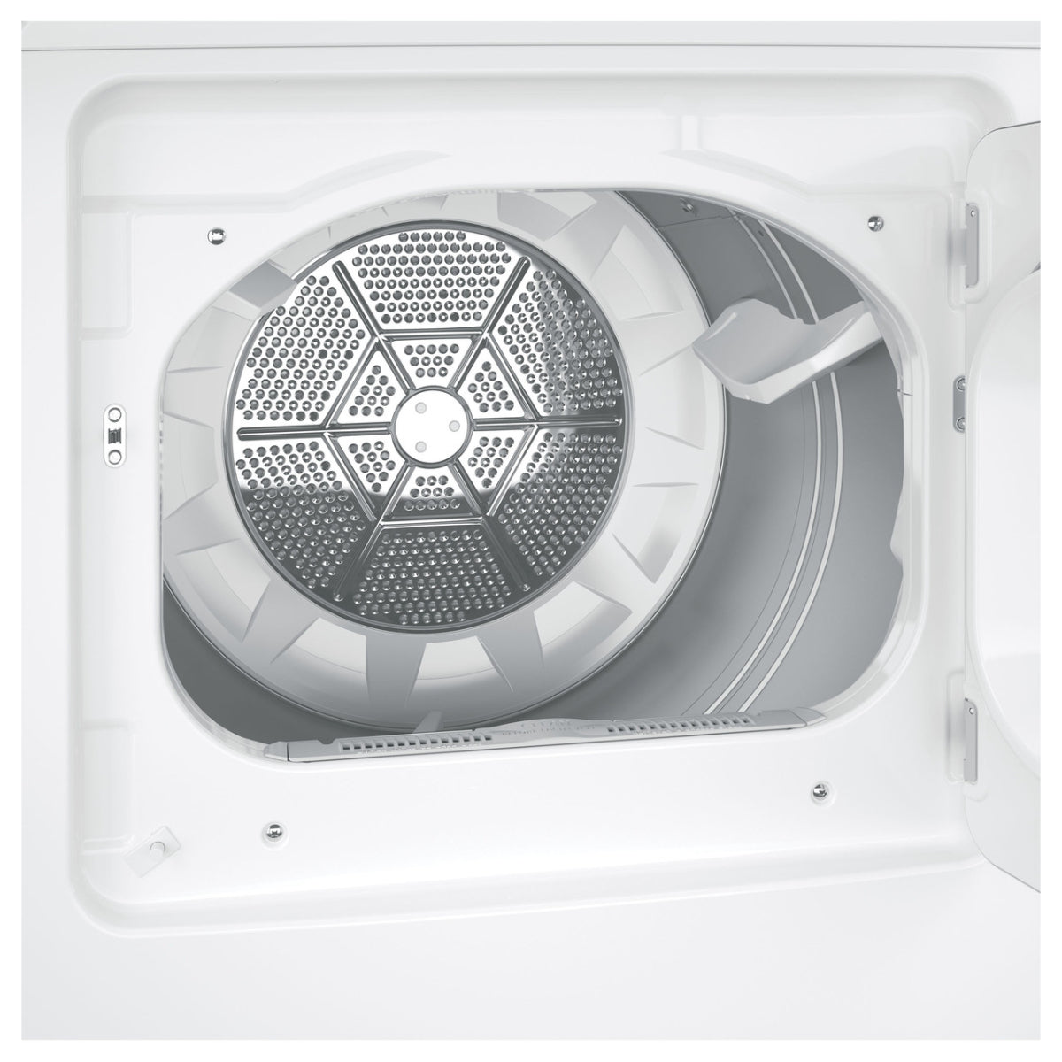 Secadora eléctrica de carga superior GE GTX33EASKWW de 6,2 pies cúbicos con ventilación de hasta 120 pies - Color blanco