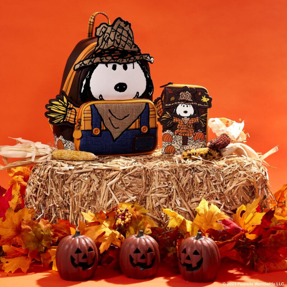 Loungefly Peanuts Snoopy Scarecrow Cosplay Mini Backpack– Curacao