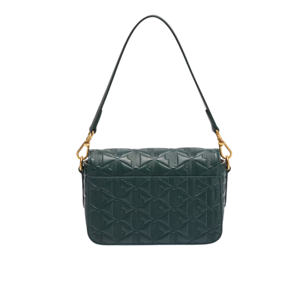 Lacoste Maheki Embossed Shoulder Bag - Green