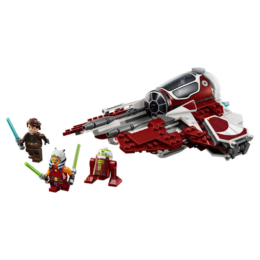 LEGO Star Wars The Clone Wars Ahsoka's Jedi Interceptor Spaceship Buildable Toy Set (290-Pieces)