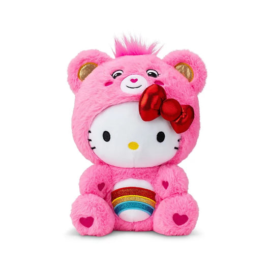 Hello Kitty X Care Bears 10" Cheer Bear Plush Toy
