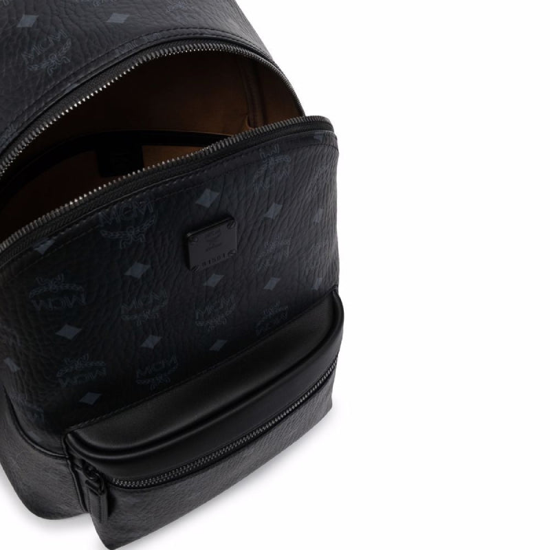 MCM Small Stark Backpack - Black