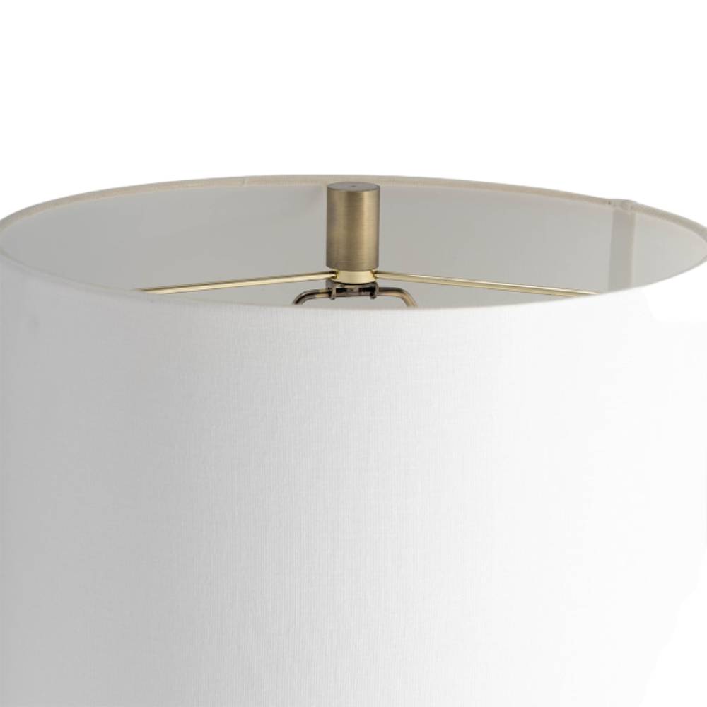 Sagebrook Stacking Orbs 31" Table Lamp - Gold/White