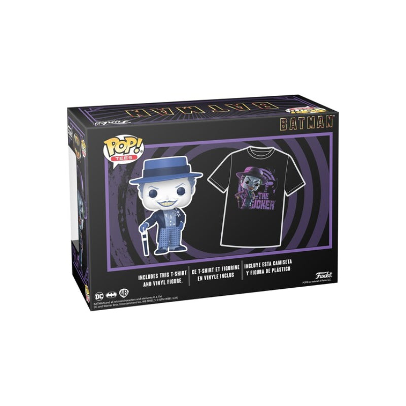 Funko Pop! DC Batman Joker Figure and Tee Set