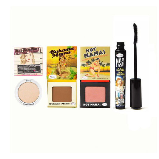 theBalm Travel-Size Classics! (4 Piece) Cosmetics Bag Set
