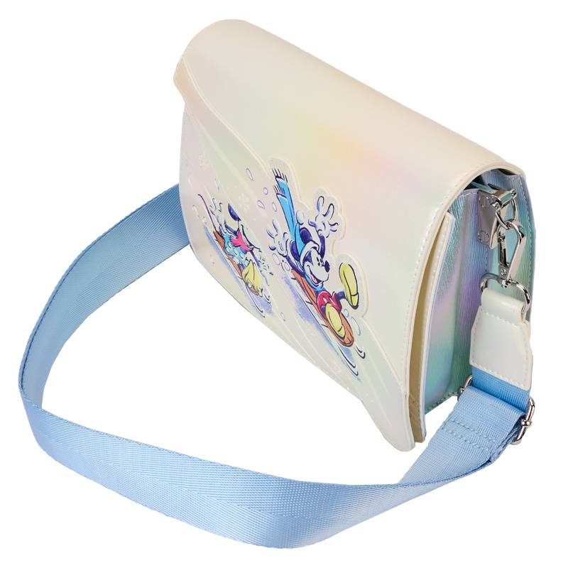 Loungefly Mickey And Friends Winter Wonderland Crossbody Bag - Multicolor