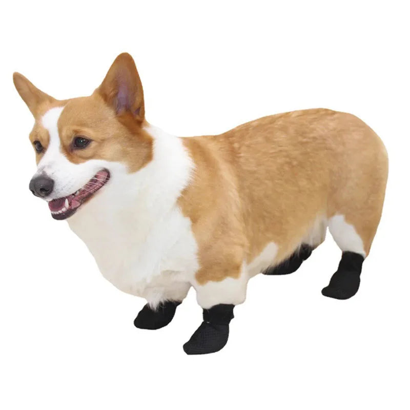 2025 NEW Cat Socks Anti-Slip Anti-Scratch Silent Small And Medium Dogs Anti-Dirty No Fall Off Warm Home Corgi Pet Foot Covers