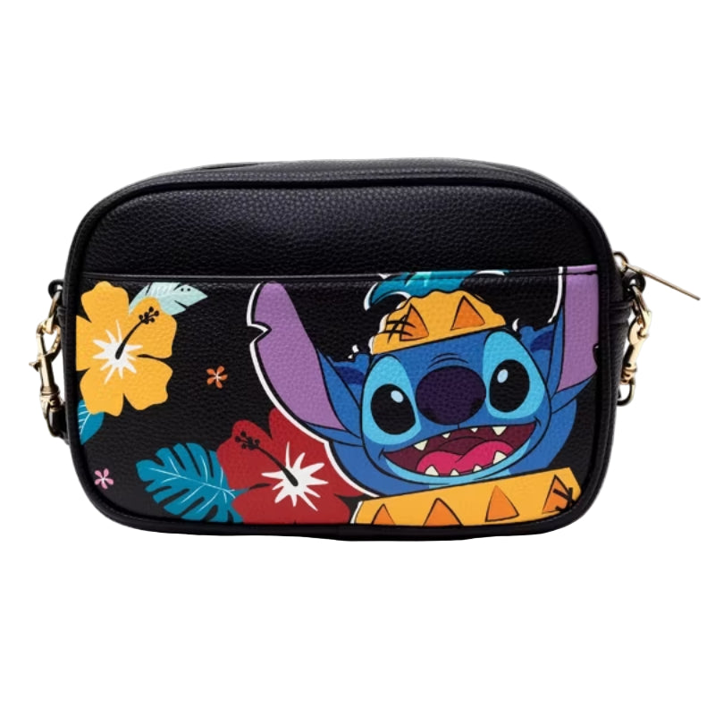 Wondapop Disney Lilo and Stitch Crossbody Bag - Black