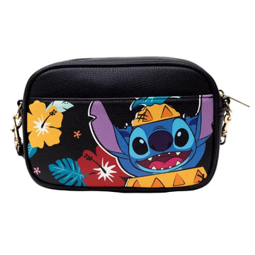 Wondapop Disney Lilo and Stitch Crossbody Bag - Black