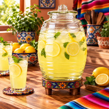 Alpine Cuisine Glass Water Jar (Vitrolero) - 5 gal (18.9L)